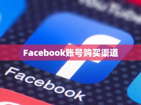 Facebook账号购买渠道
