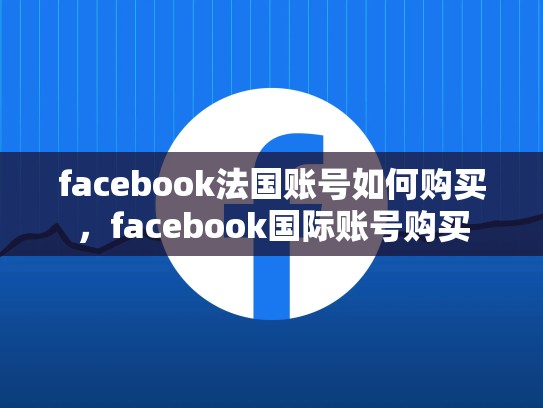 facebook法国账号如何购买，facebook国际账号购买