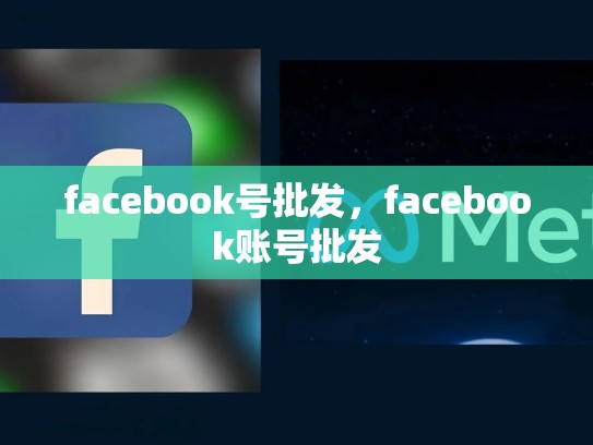 facebook号批发，facebook账号批发