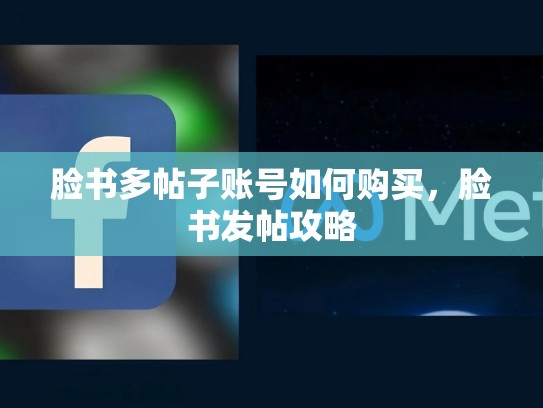 脸书多帖子账号如何购买，脸书发帖攻略