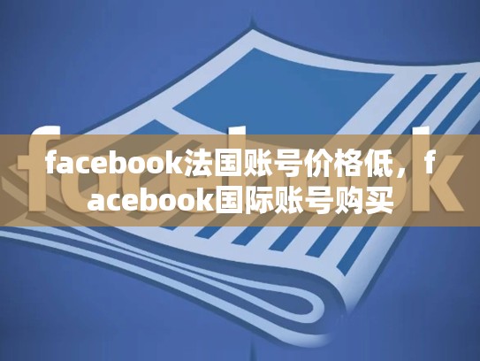 facebook法国账号价格低，facebook国际账号购买