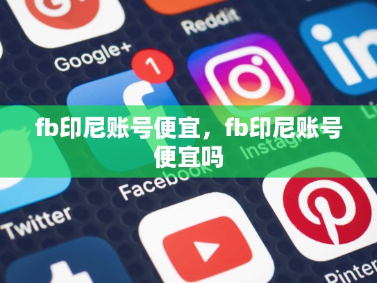 fb印尼账号便宜，fb印尼账号便宜吗