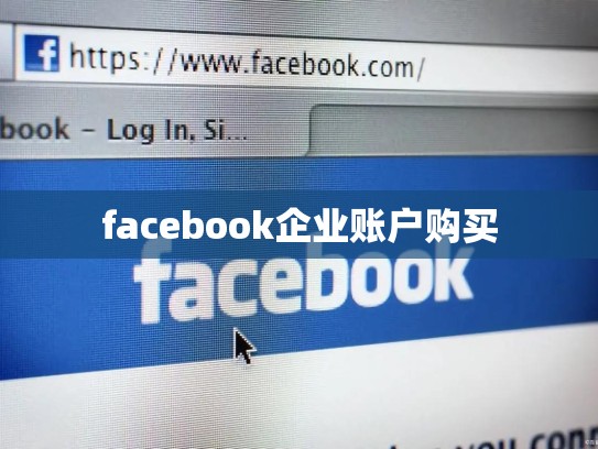facebook企业账户购买
