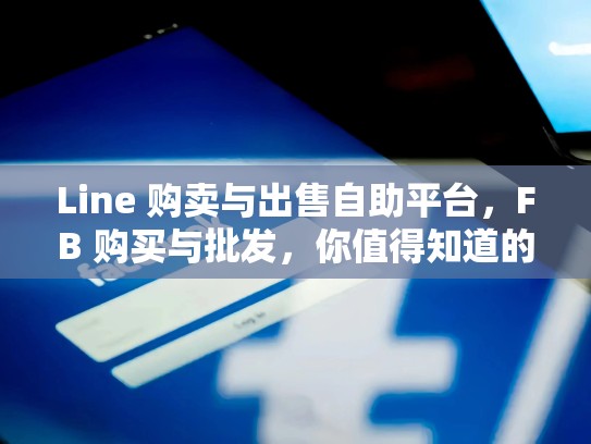Line 购卖与出售自助平台，FB 购买与批发，你值得知道的交易方式
