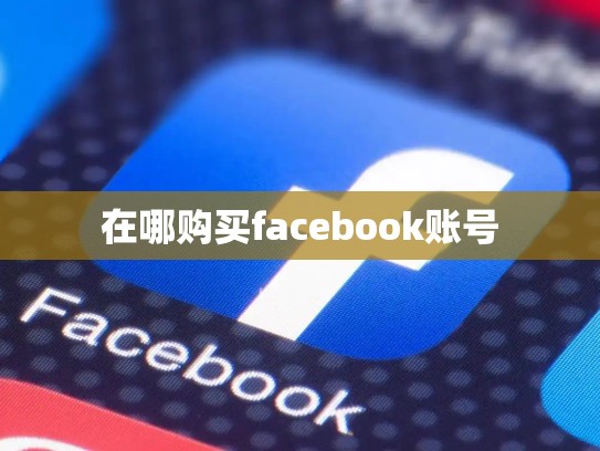 在哪购买facebook账号